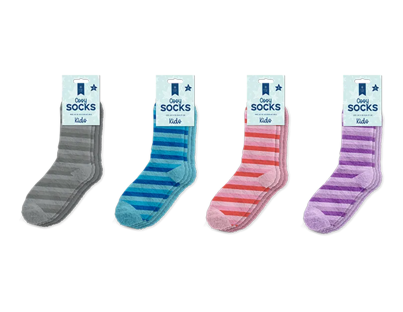 Kids Cosy Socks 2pk