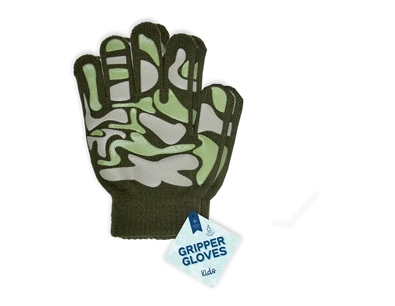 Thermal Magic Gloves with Patterned Gripper
