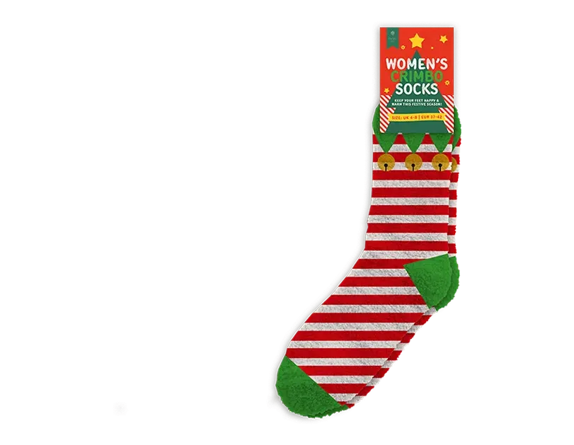 Ladies Cosy Christmas Socks