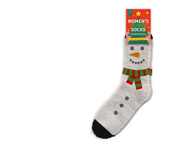 Ladies Cosy Christmas Socks
