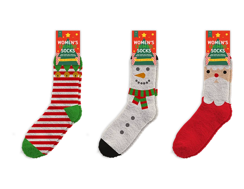 Ladies Cosy Christmas Socks