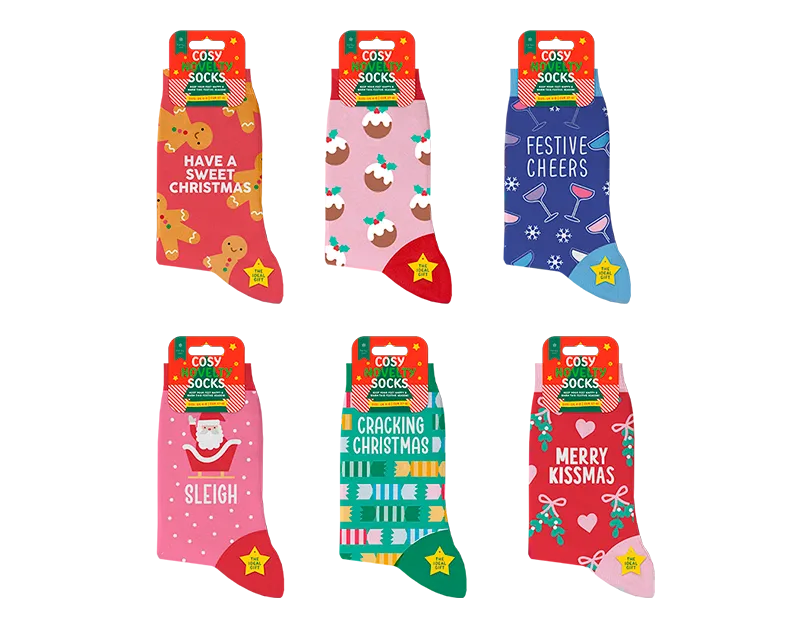 Ladies Novelty Christmas Socks