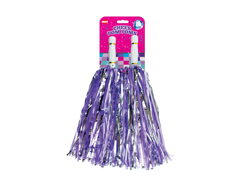 2 Tone Pom Poms Twin Pack