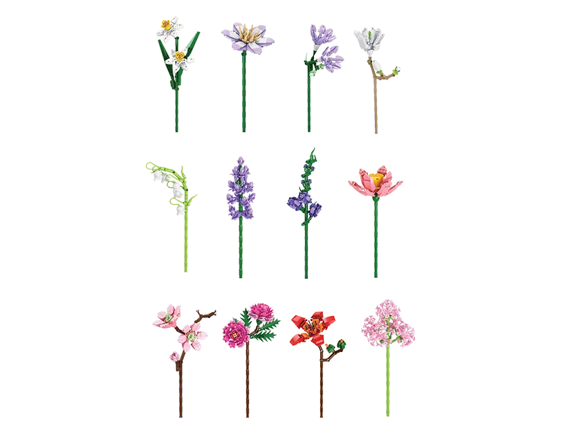 Flower Building Blocks Series 2