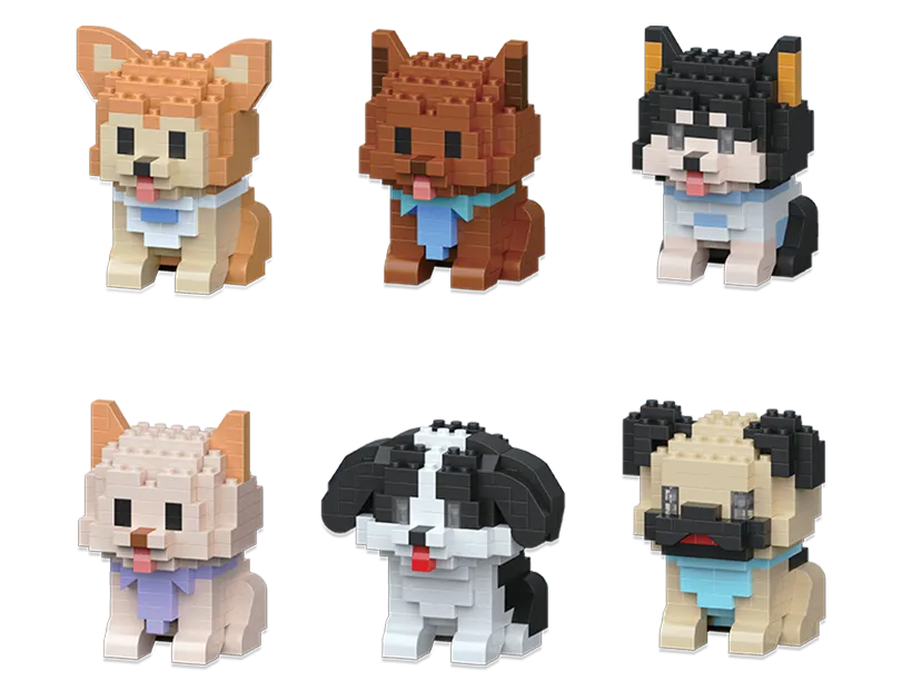 Dog Building Blocks