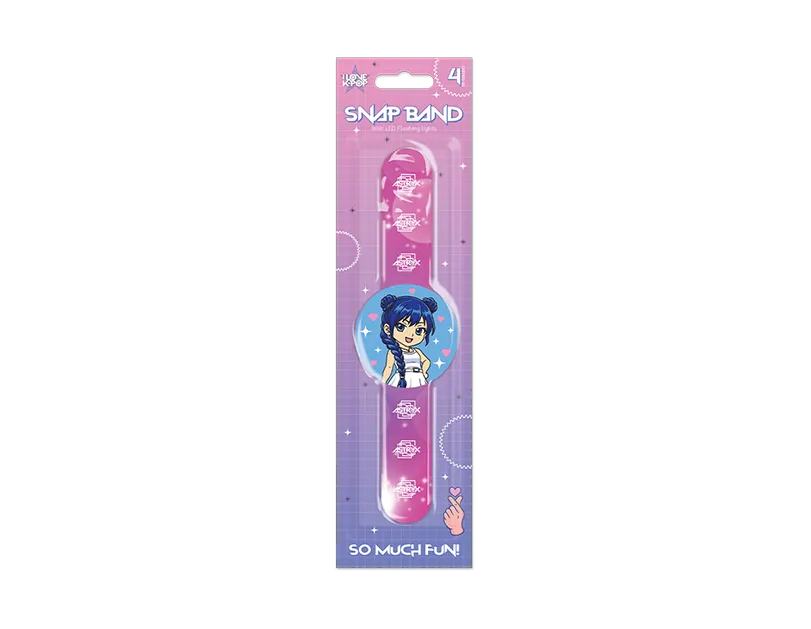 K-Pop Flashing LED Snap Band