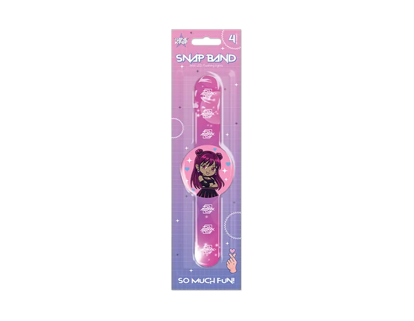 K-Pop Flashing LED Snap Band