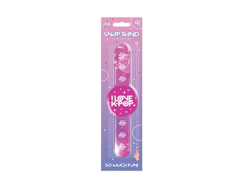 K-Pop Flashing LED Snap Band