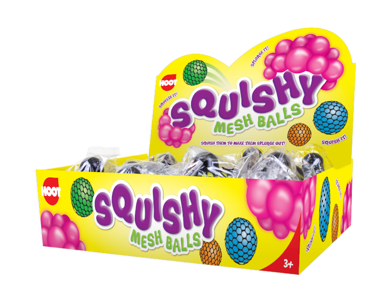 Hoot Squishy Mesh Ball