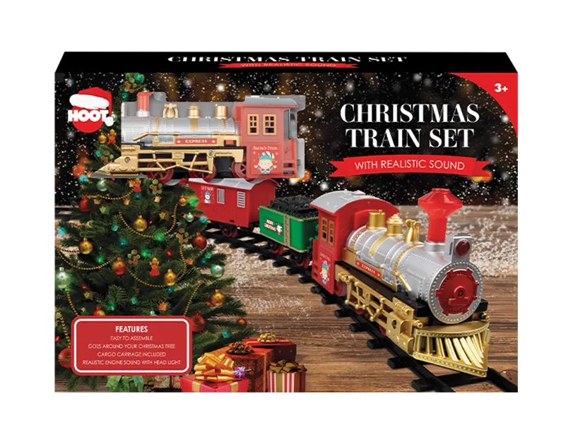Christmas Train Set With Sound