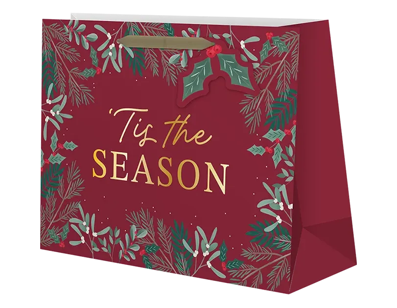 Xmas Traditional Luxury Large Gift Bag