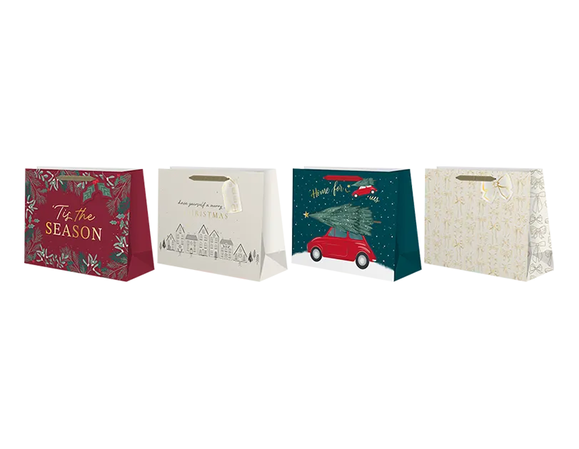 Xmas Traditional Luxury Large Gift Bag