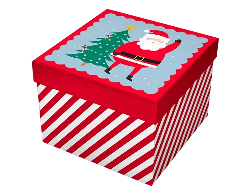 Christmas Square Gift Box 16cm x 16cm