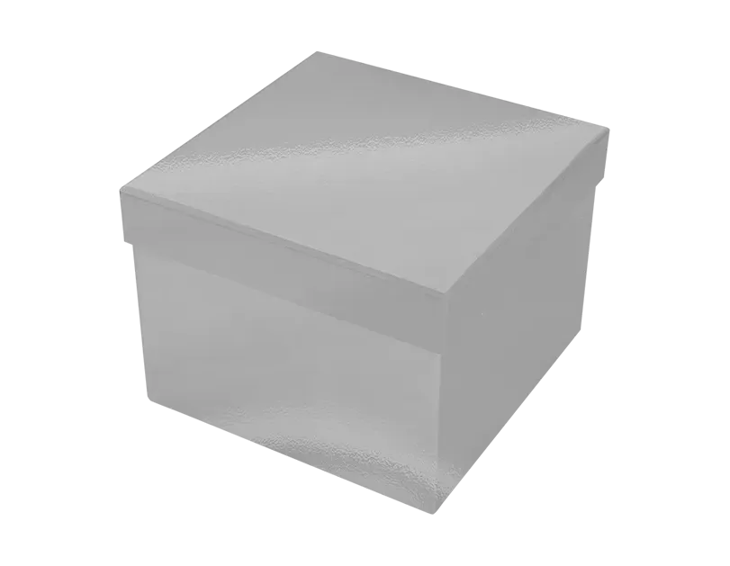 Square Matte Metallic Gift Box 16cm x16cm