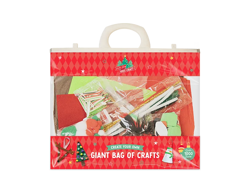 Giant Bag Of Christmas Crafts