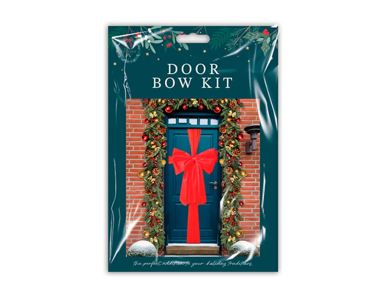 Cosy Festive Door Bow Kit