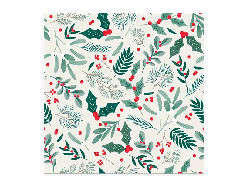 Xmas Wipe Clean Tablecloth 132x178cm