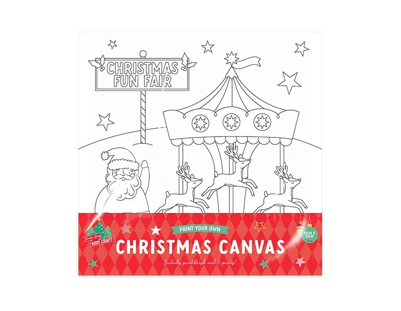 Christmas Colour In Your Own Canvas