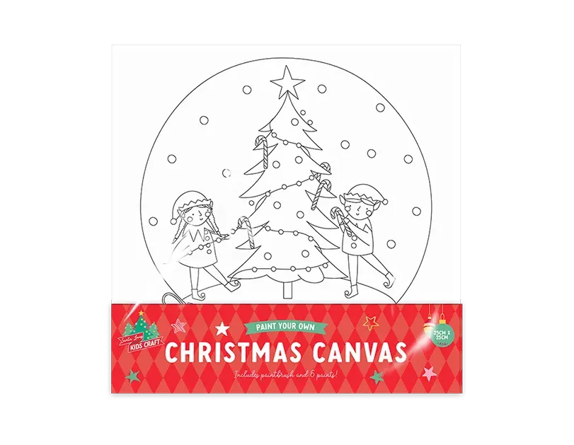 Christmas Colour In Your Own Canvas