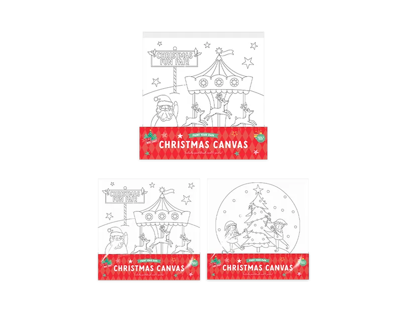 Christmas Colour In Your Own Canvas