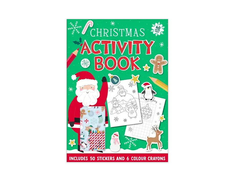 Christmas A4 Activity Book 40 Page