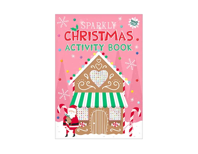 Christmas Kids Gem Activity Book