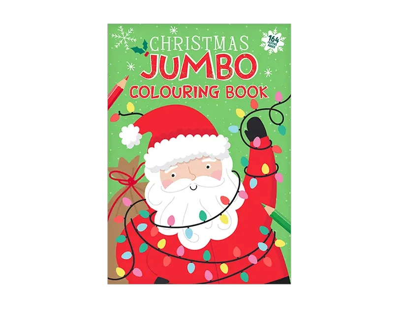 Christmas Kids Jumbo Colouring Book