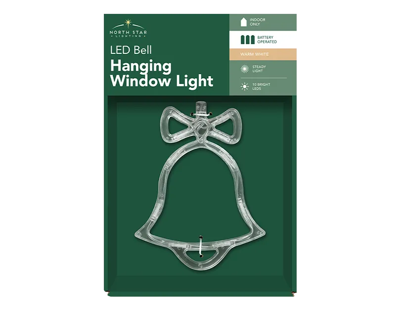 LED Battery Operated Window Hanger