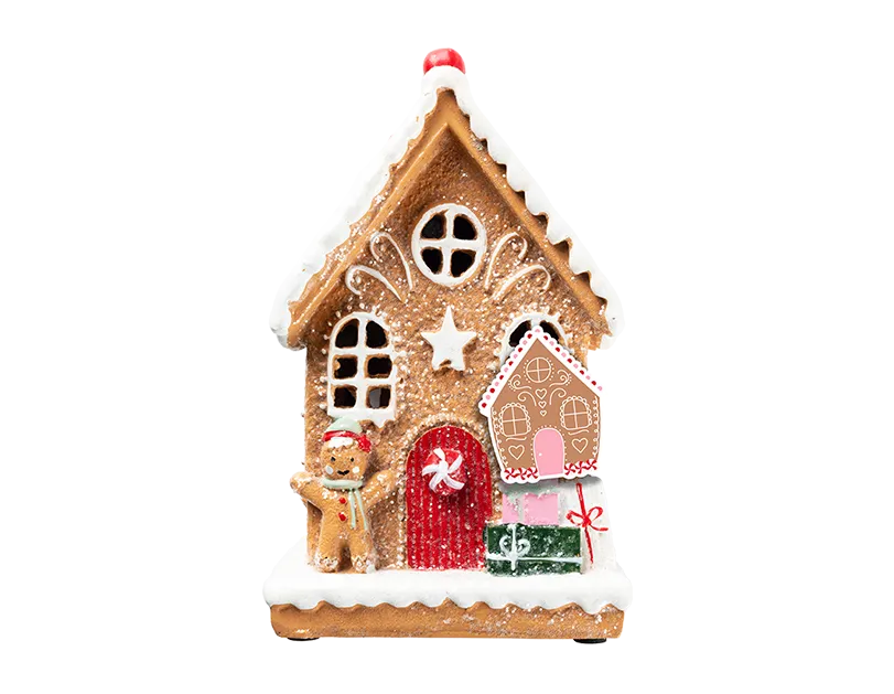 Gingerbread Small Light Up House