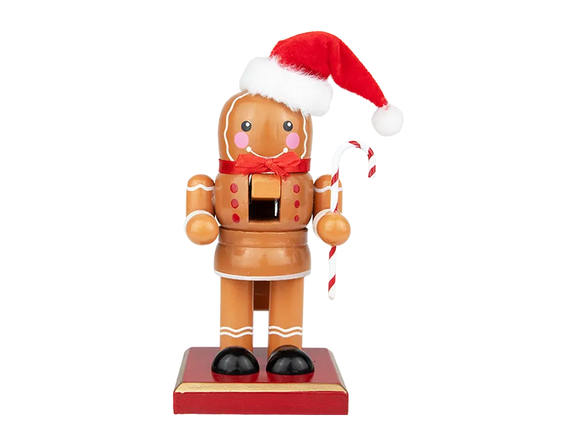 Gingerbread Santa Nutcracker