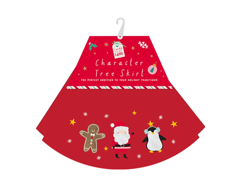 Christmas Tree Character Skirt