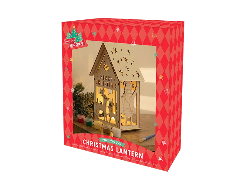 Paint Your Own Christmas Lantern