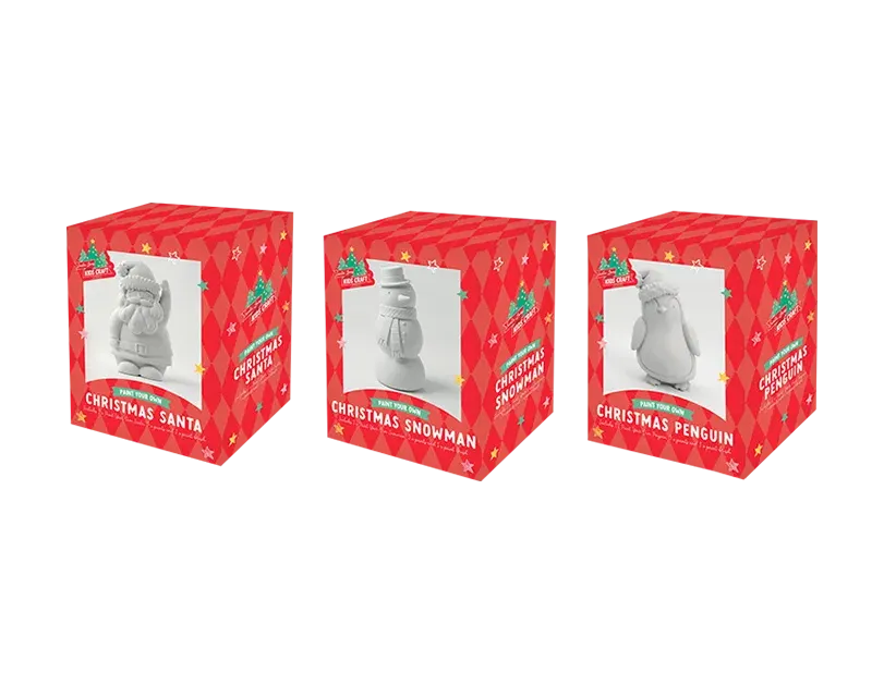 Paint Your Own Christmas Character