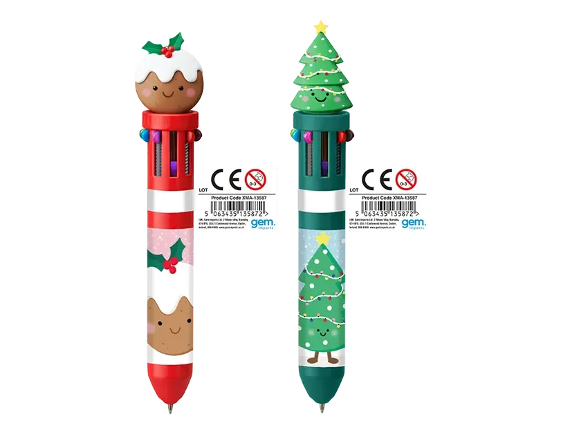 Christmas Character 10 Colour Pen