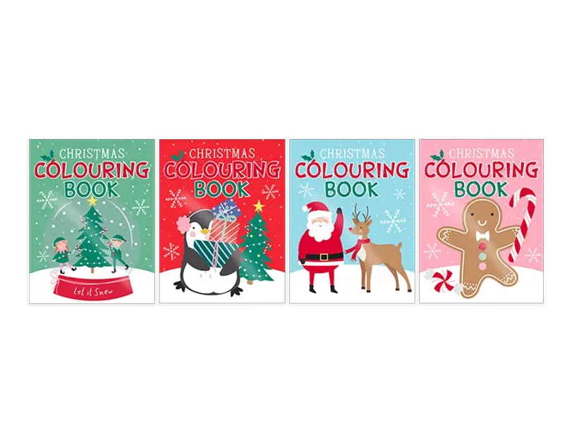 Christmas Colouring Books 12pk
