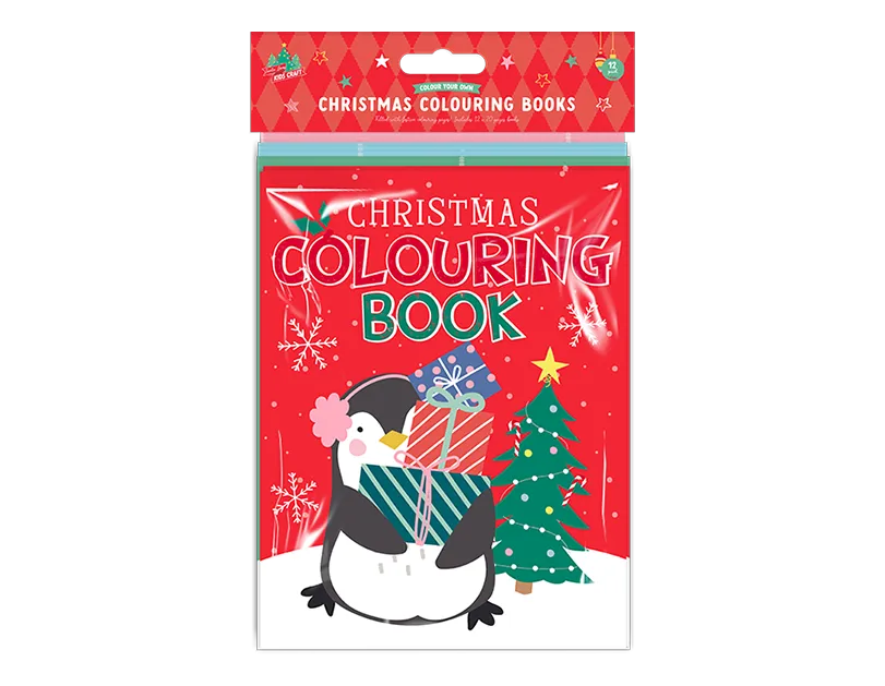 Christmas Colouring Books 12pk