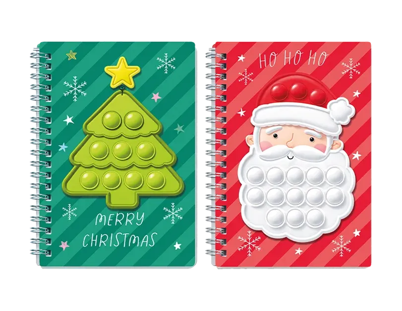 Christmas Character Popper Notebook