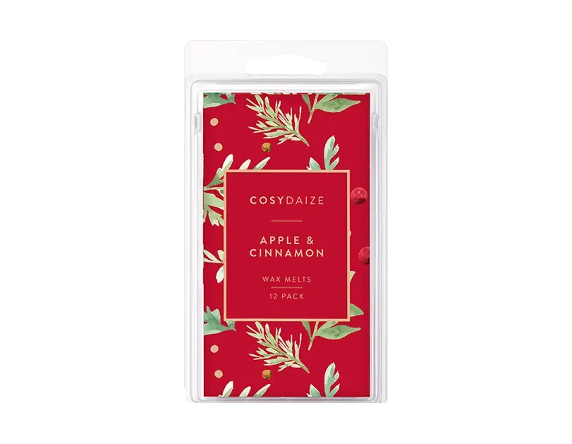 Xmas Apple & Cinnamon Wax Melts 12pk