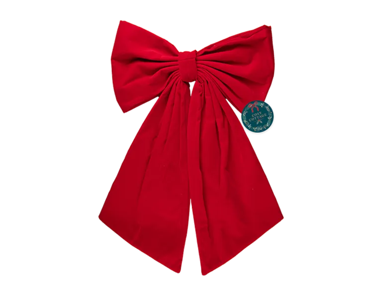 Red Velvet Bow XL