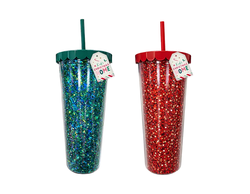Glitter Filled Tumbler