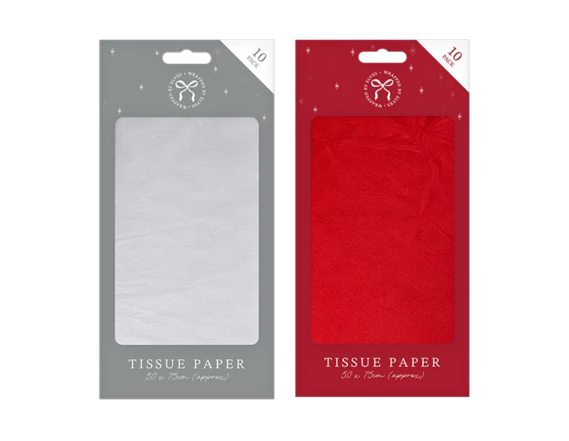 Plain Tissue Paper 10pk