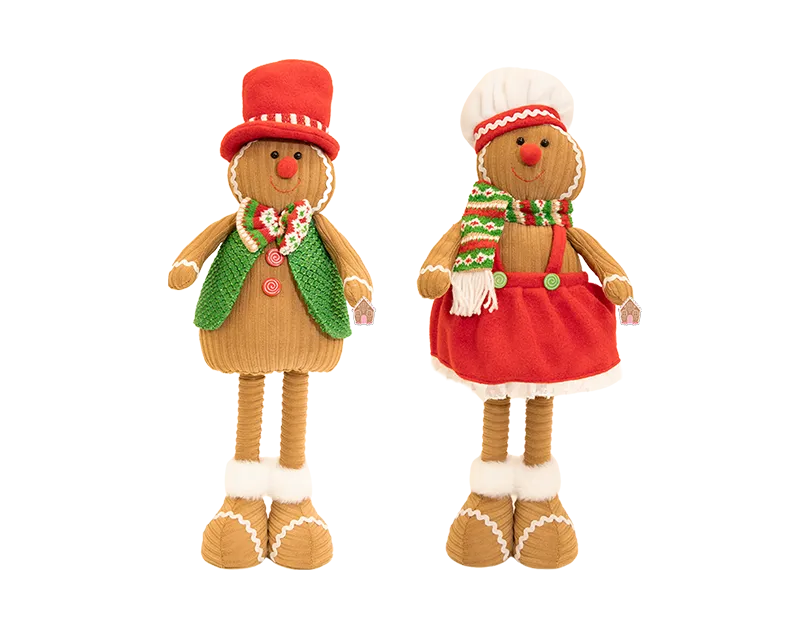 Gingerbread Standing Decoration 55cm