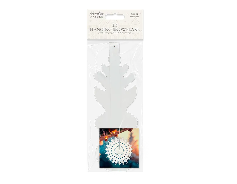 Xmas Paper Snowflake Decoration