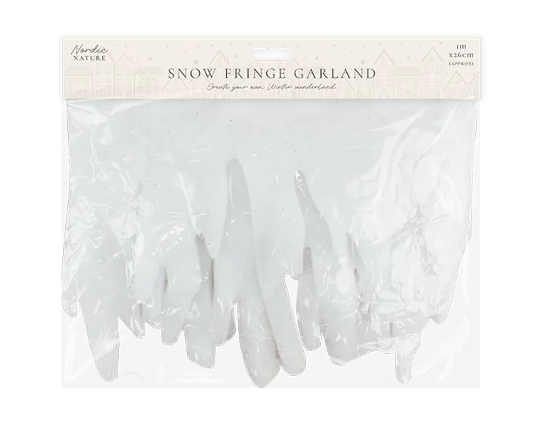 Xmas Snow Garland