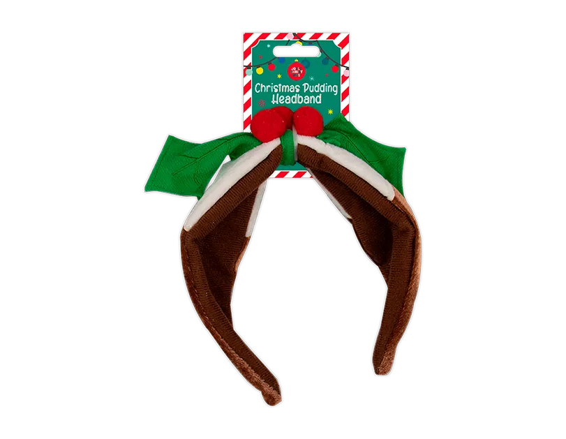 Christmas Pudding Headband