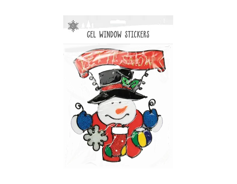 Xmas Figures Window Stickers