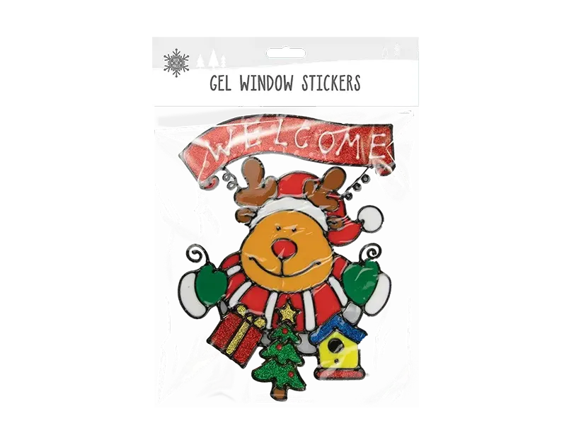 Xmas Figures Window Stickers