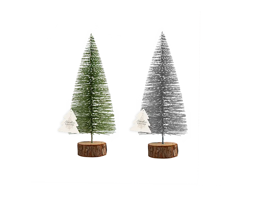 Bottle Brush Xmas Tree Dec 16cm