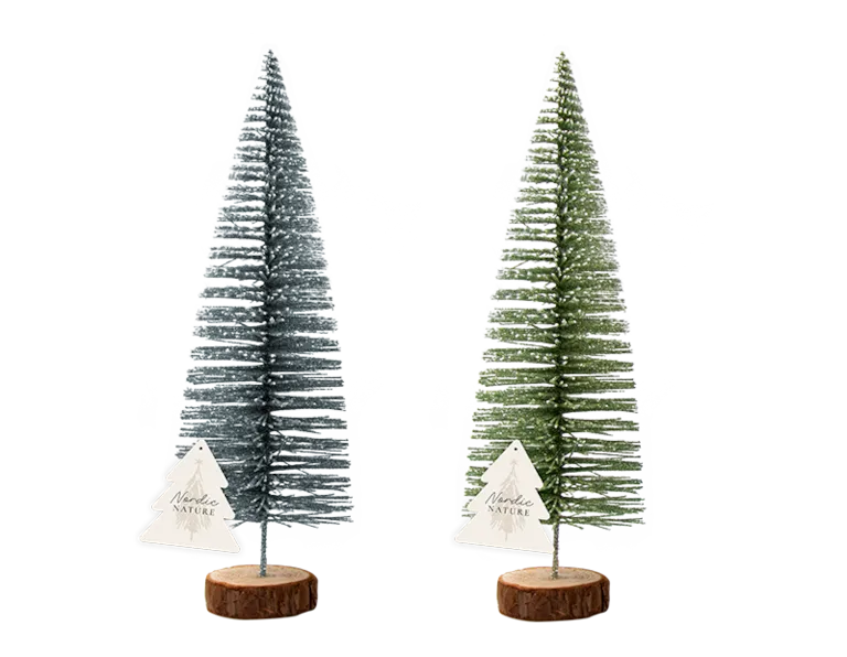 Bottle Brush Xmas Tree 22.5cm