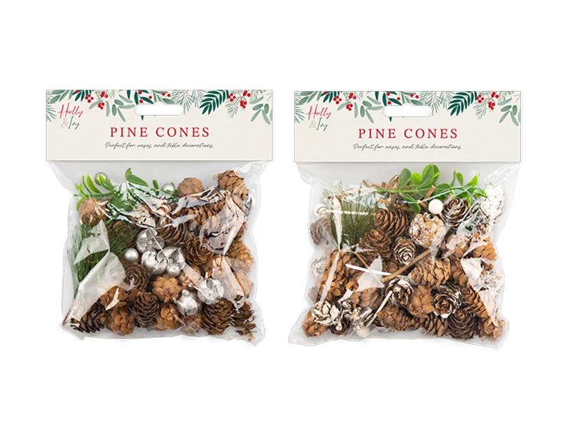 Decorative Pine Cone Vase Fillers